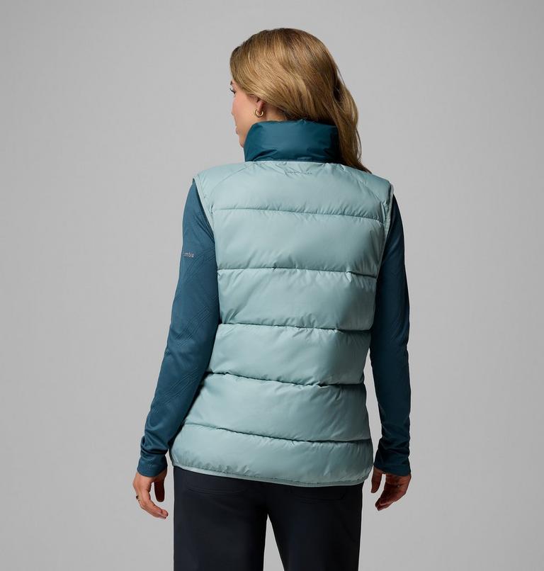 Women's Pike Lake III Insulated Puffer Gilet, Color: Crushed Blue, Everblue, image 3