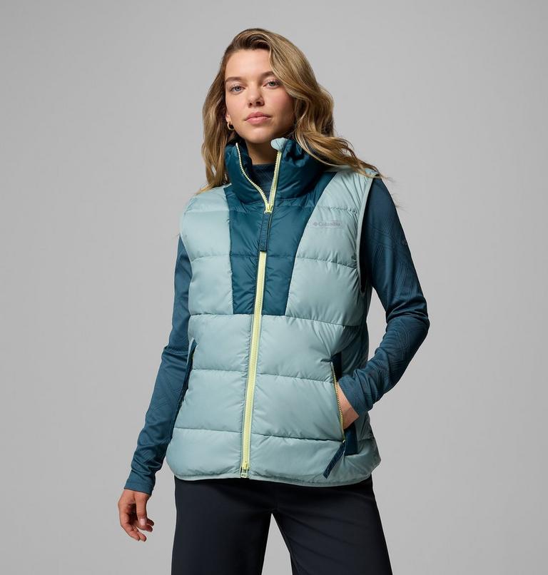 Women's Pike Lake III Insulated Puffer Gilet, Color: Crushed Blue, Everblue, image 1