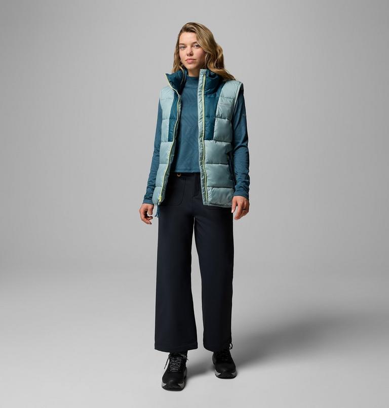 Women's Pike Lake III Insulated Puffer Gilet, Color: Crushed Blue, Everblue, image 2