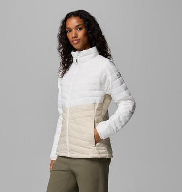 Damska ocieplana kurtka Powder Pass, Color: Dark Stone, Sea Salt, image 12