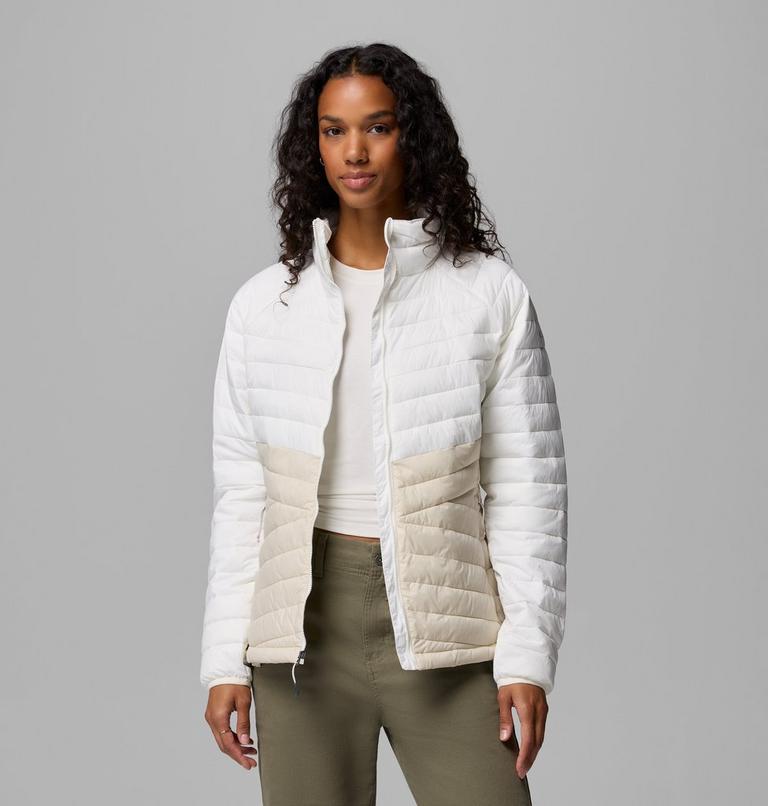 Damska ocieplana kurtka Powder Pass, Color: Dark Stone, Sea Salt, image 5