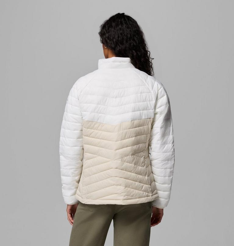 Damska ocieplana kurtka Powder Pass, Color: Dark Stone, Sea Salt, image 3