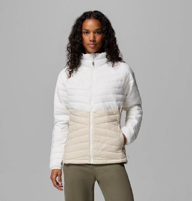 Damska ocieplana kurtka Powder Pass, Color: Dark Stone, Sea Salt, image 9