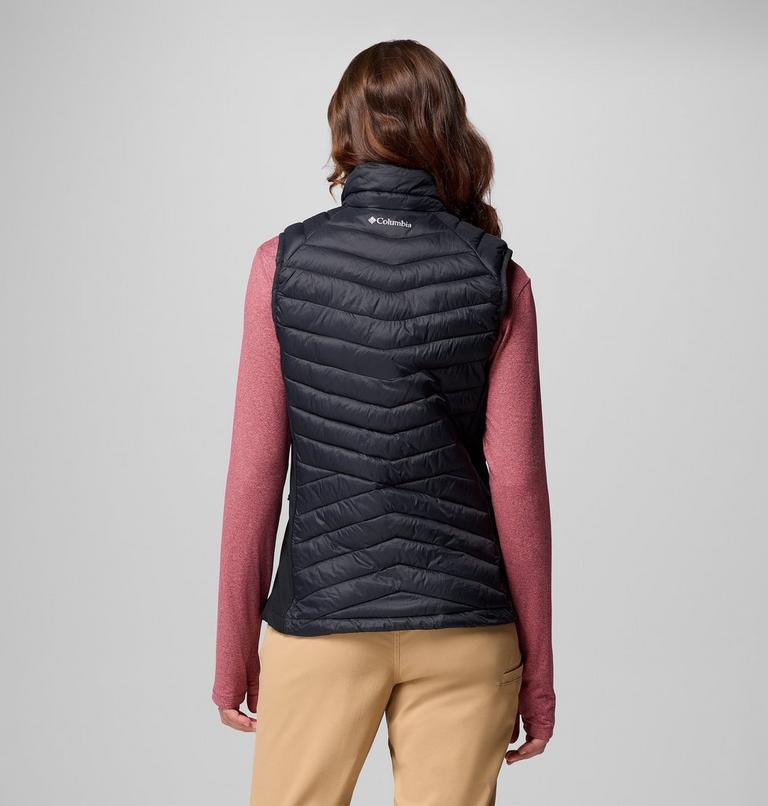 Women's Powder Pass III Hybrid Gilet, Color: Black, image 3