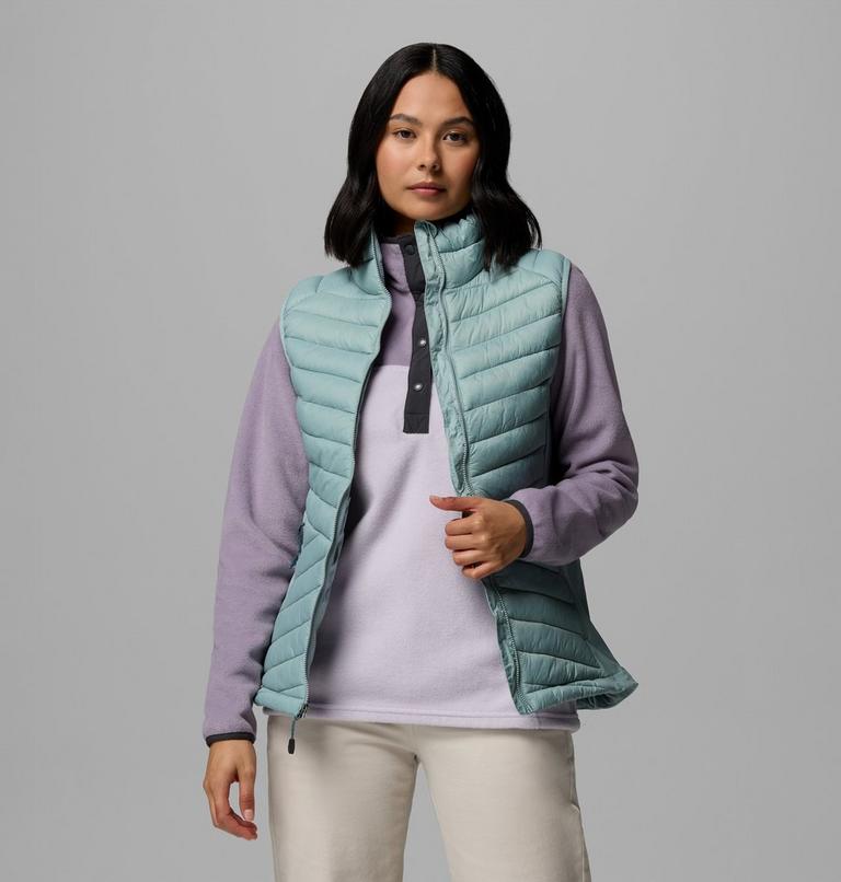 Doudoune Sans Manches Hybride Powder Pass III Femme, Color: Crushed Blue, image 5