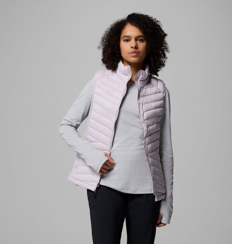 Women's Powder Pass III Hybrid Gilet, Color: Lavender Pearl, image 5