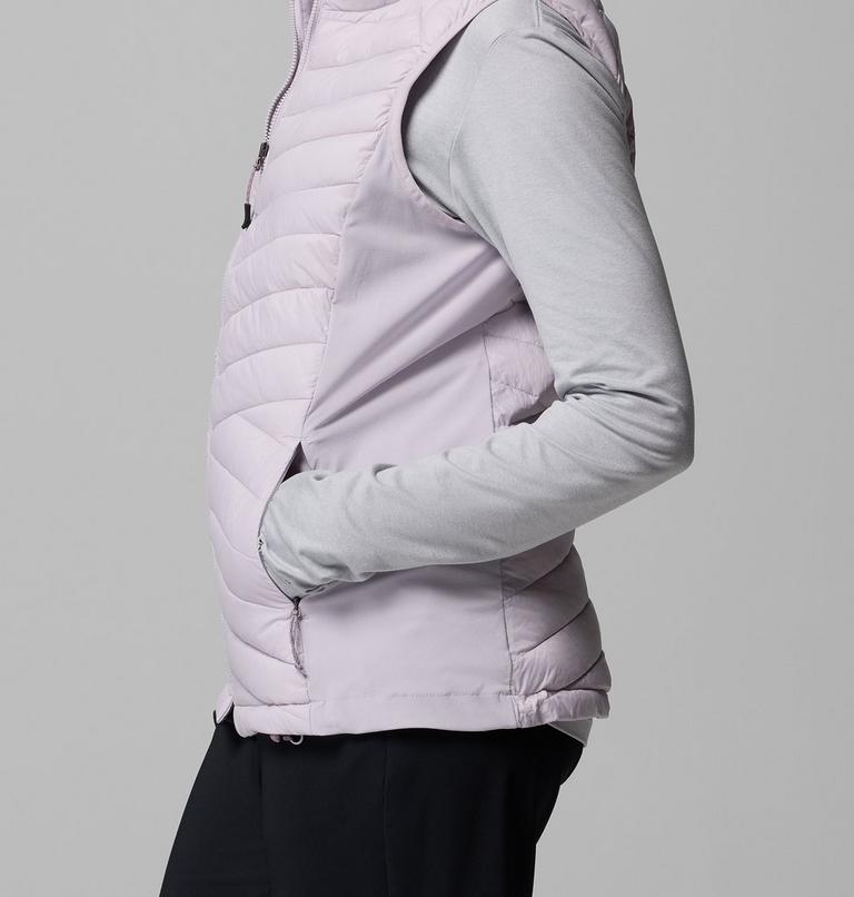 Women's Powder Pass III Hybrid Gilet, Color: Lavender Pearl, image 7