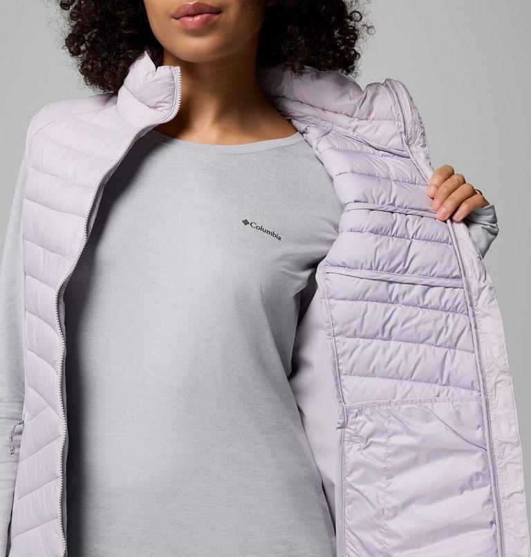 Women's Powder Pass III Hybrid Gilet, Color: Lavender Pearl, image 9