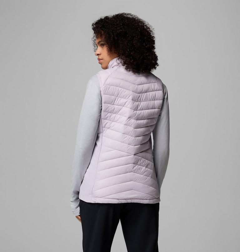Women's Powder Pass III Hybrid Gilet, Color: Lavender Pearl, image 3