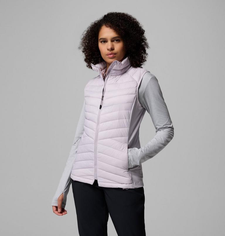 Women's Powder Pass III Hybrid Gilet, Color: Lavender Pearl, image 1