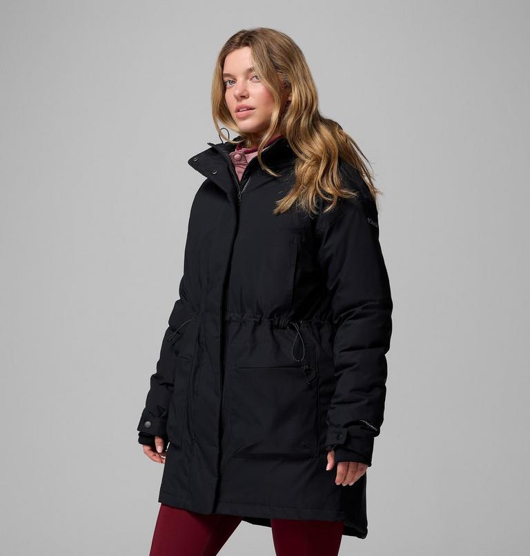 Parka impermeable de plumón Harmony Falls para mujer, Color: Black, image 3