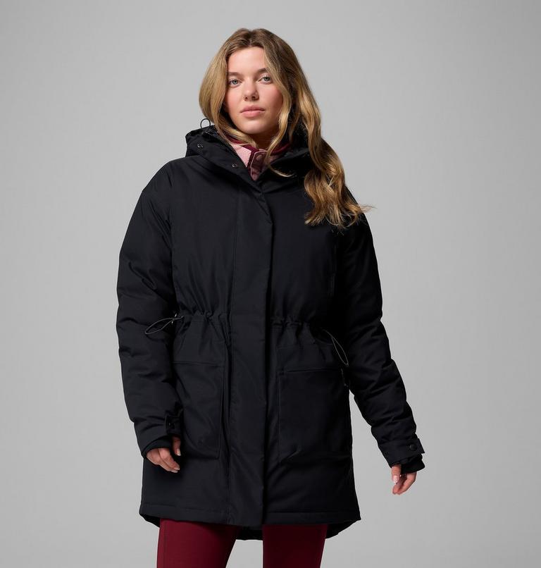 Parka impermeable de plumón Harmony Falls para mujer, Color: Black, image 1