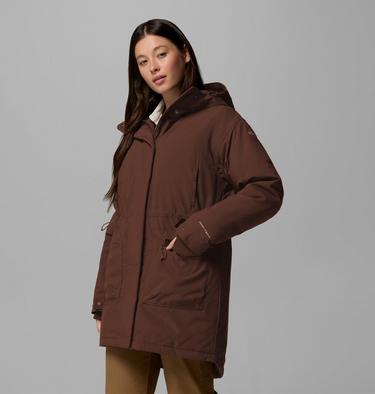 Women's Harmony Falls Waterproof Down Parka, Color: Tobacco, image 11