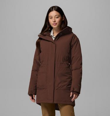 Women's Harmony Falls Waterproof Down Parka, Color: Tobacco, image 12