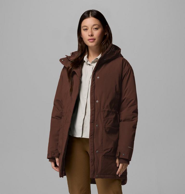 Parka impermeable de plumón Harmony Falls para mujer, Color: Tobacco, image 1