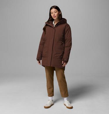 Women's Harmony Falls Waterproof Down Parka, Color: Tobacco, image 6
