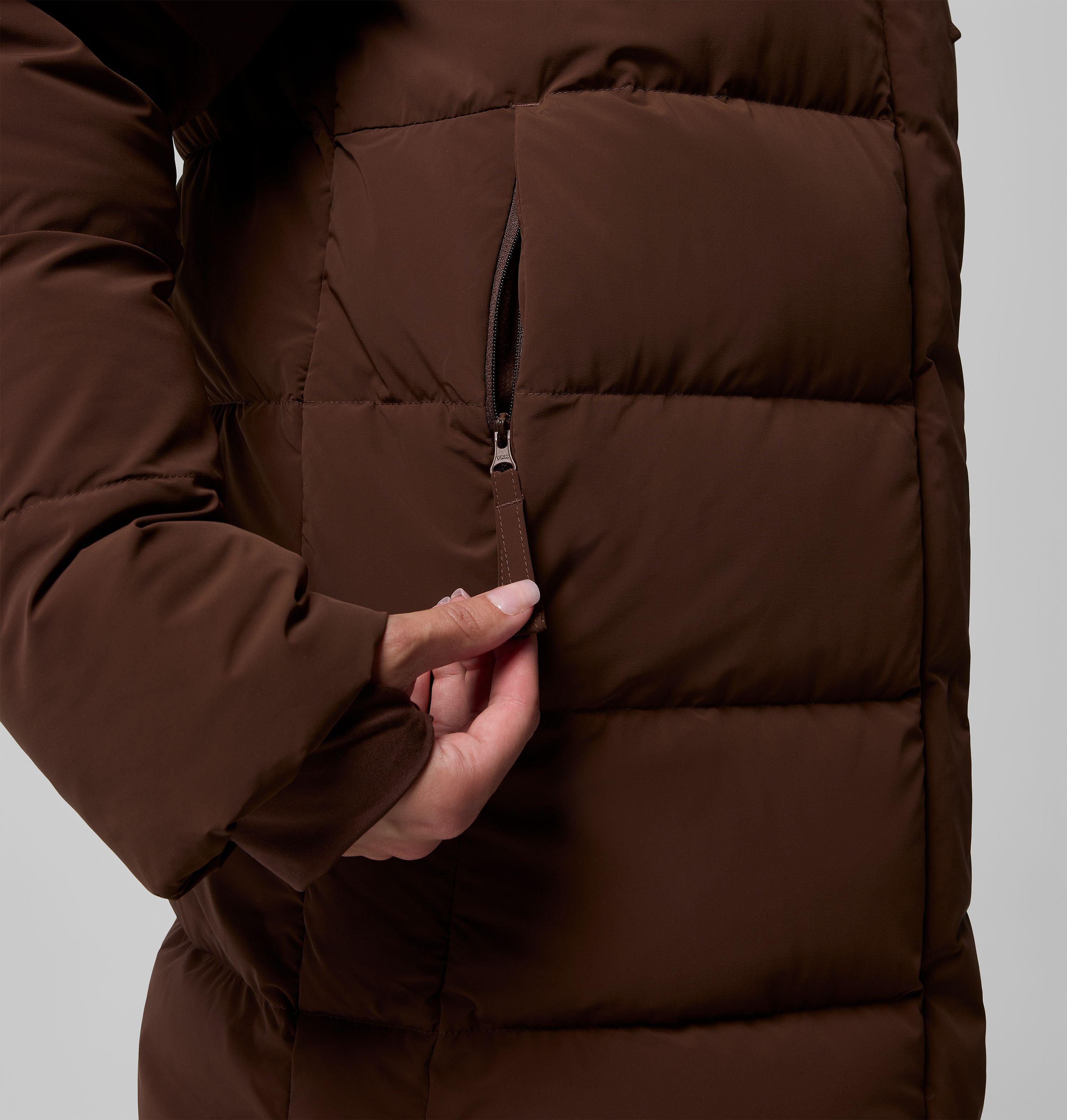 Women's Amaze Puff Mid Hooded Jacket | Columbia