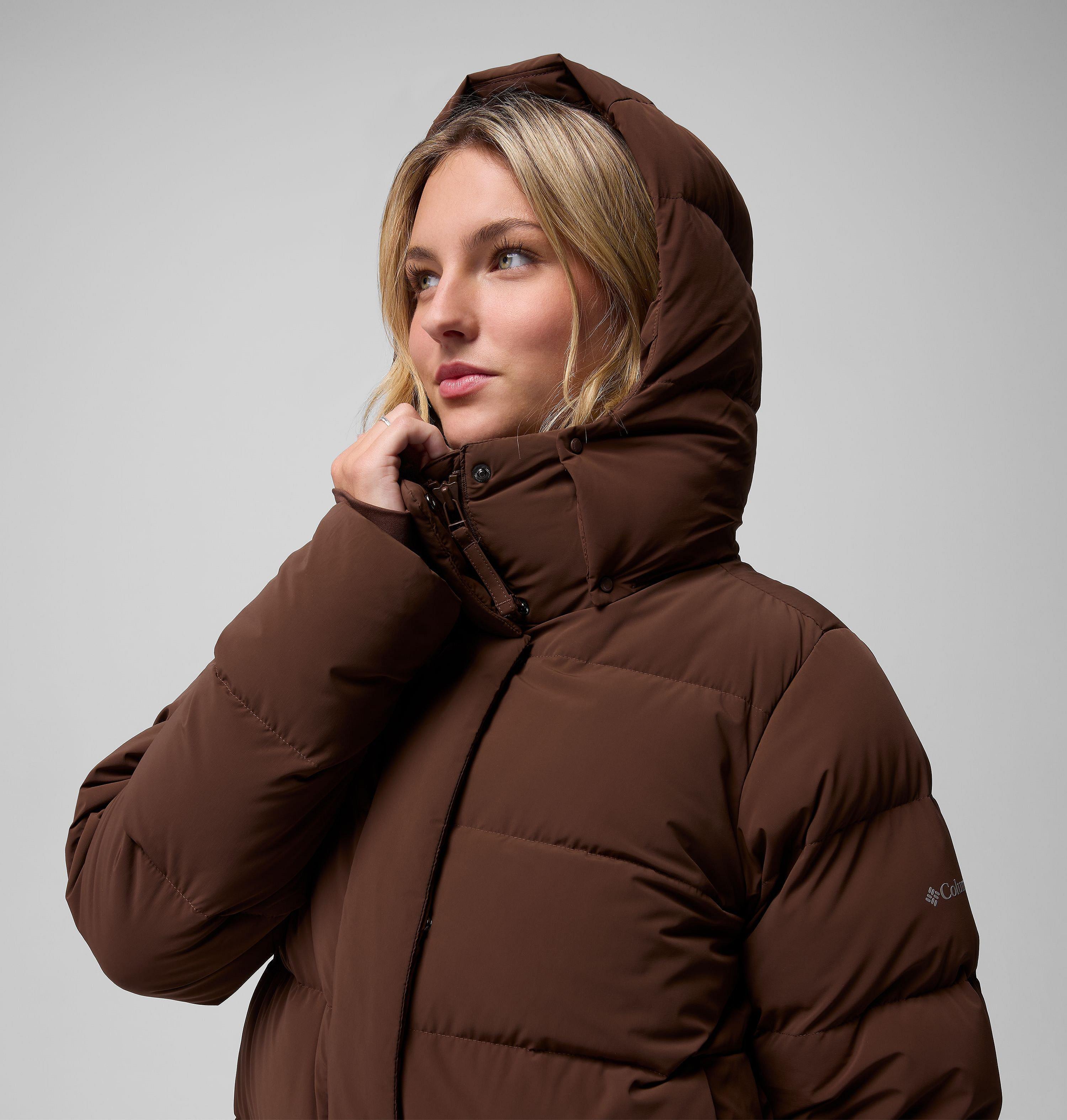 Women's Amaze Puff Mid Hooded Jacket | Columbia