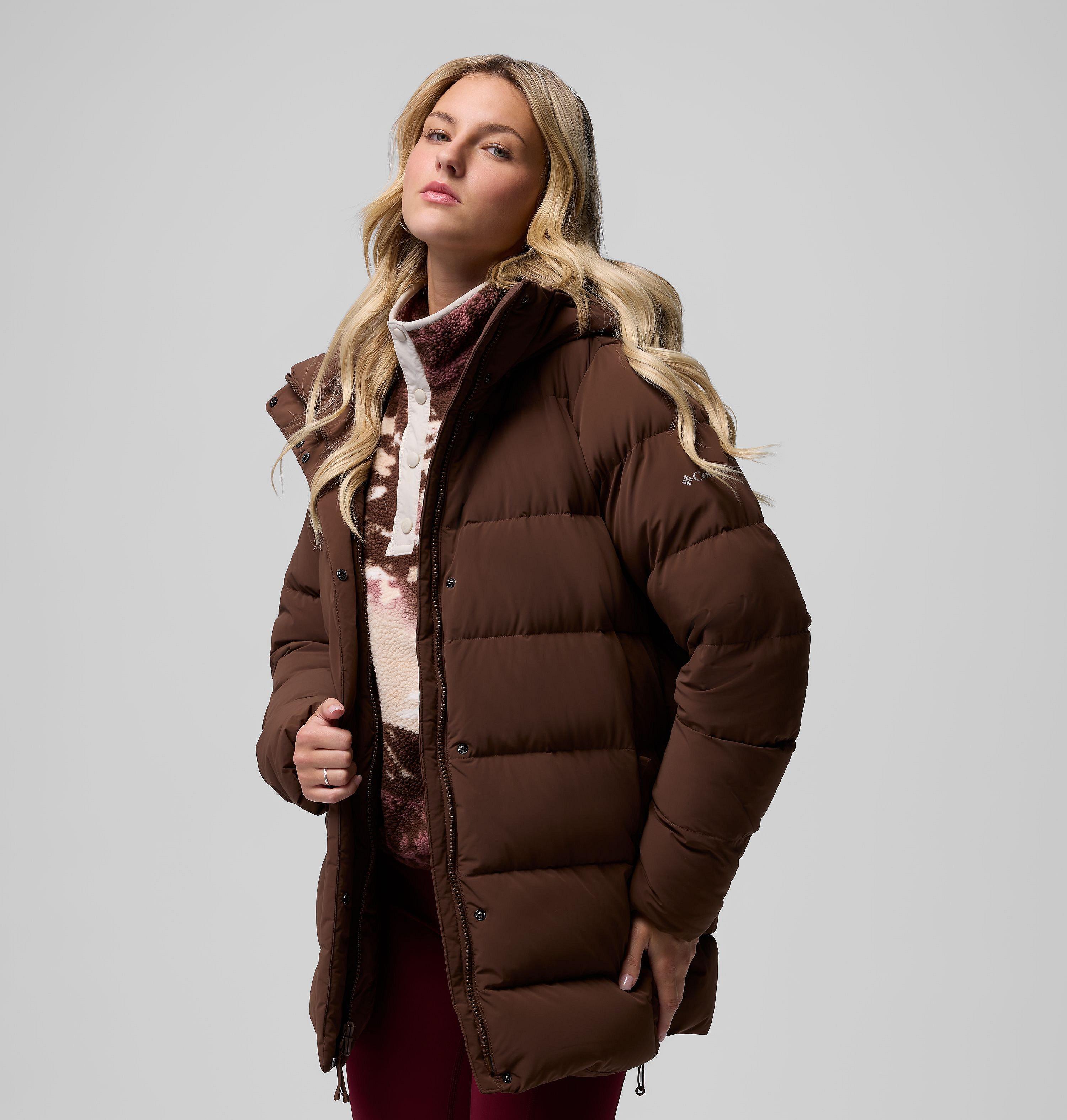 Women's Amaze Puff Mid Hooded Jacket | Columbia