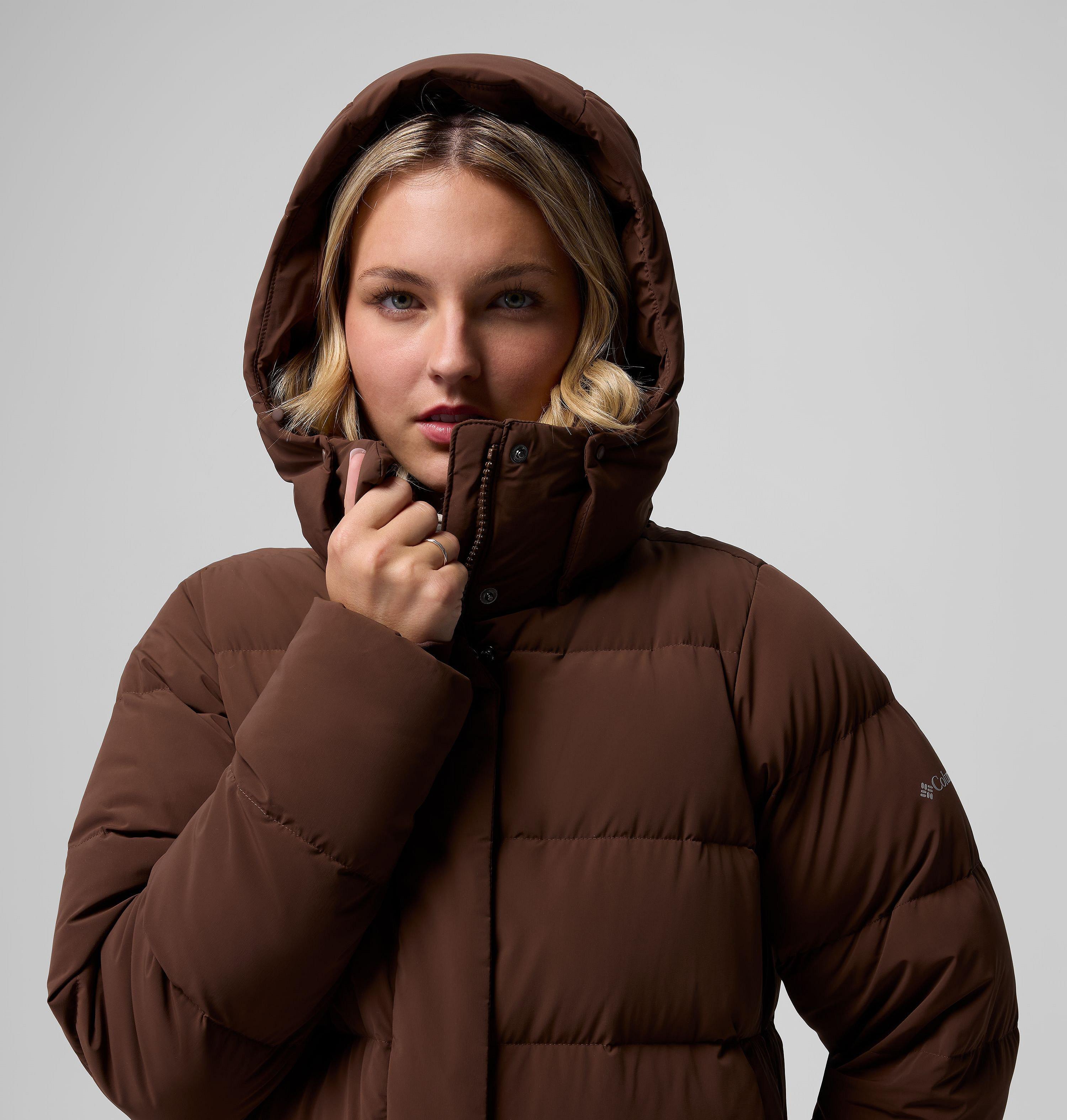 Women's Amaze Puff Mid Hooded Jacket | Columbia