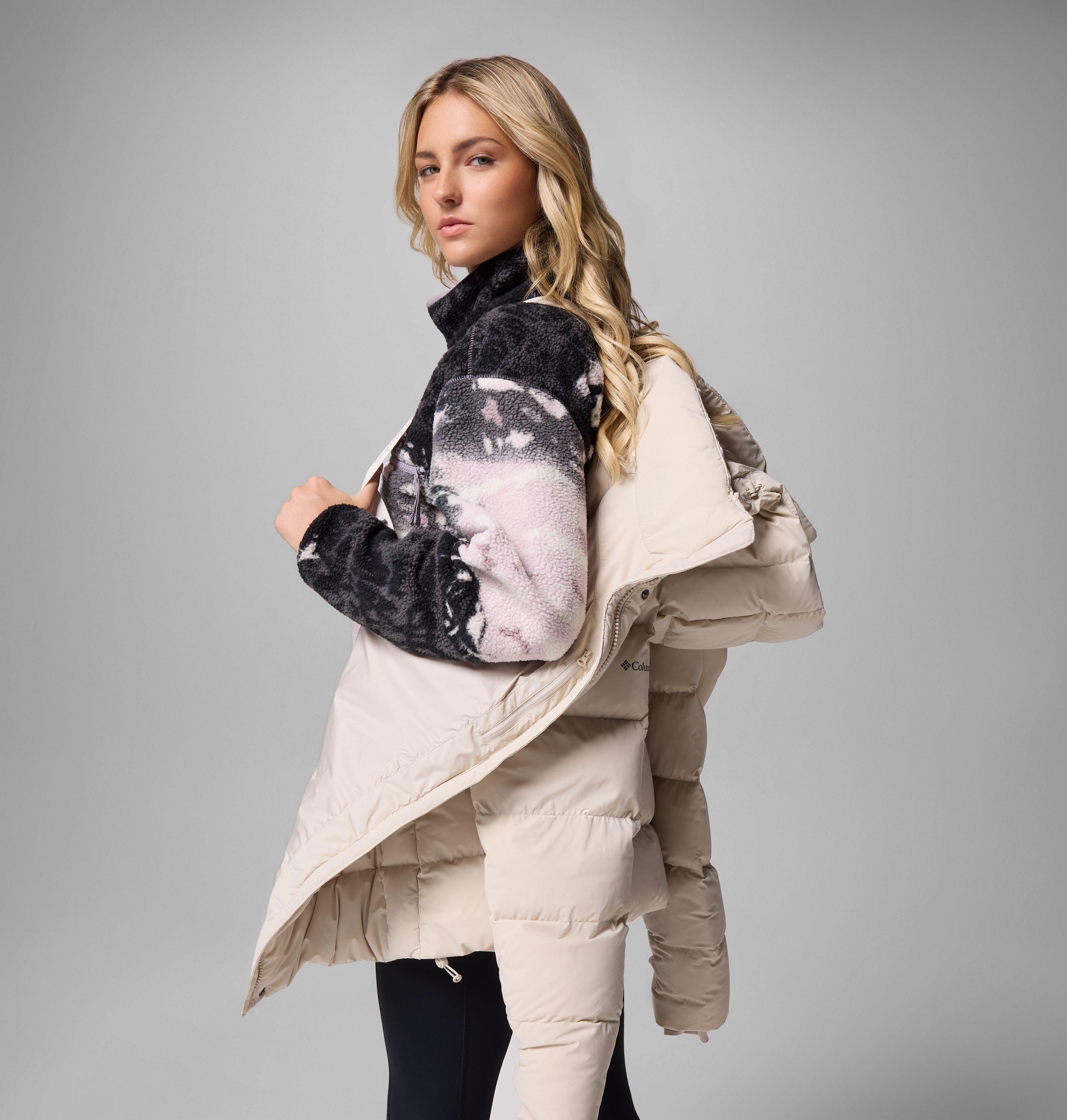 Women's Amaze Puff Mid Hooded Jacket | Columbia