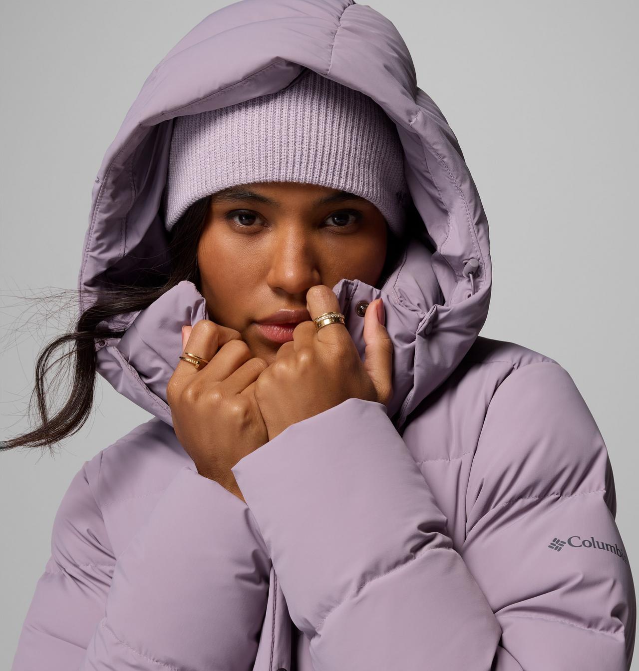 PUFFY様 Women's Amaze Puff Mid Hooded Jacket | Columbia