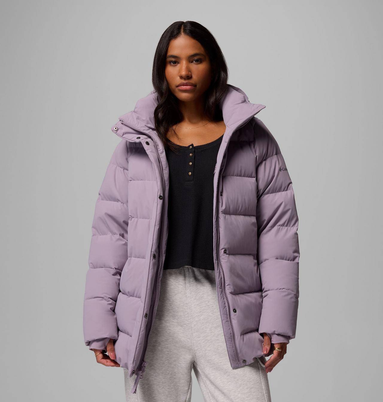 Women's Amaze Puff™ Mid Hooded Jacket | 554 | M 6