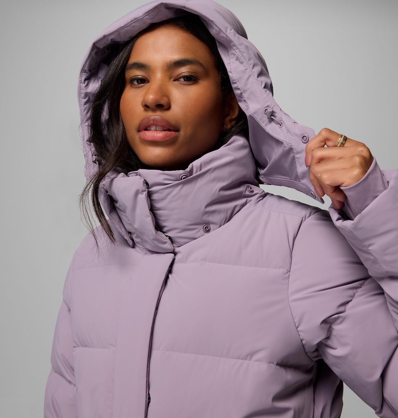 Women's Amaze Puff™ Mid Hooded Jacket | 554 | M 13