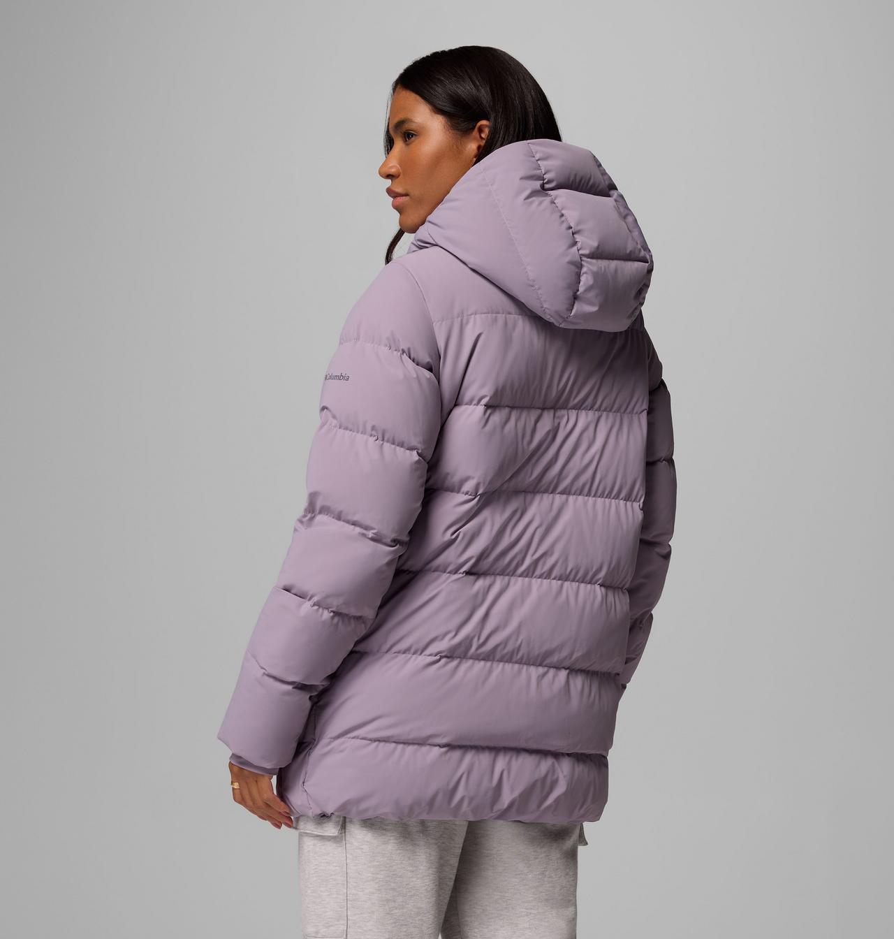 Women's Amaze Puff™ Mid Hooded Jacket | 554 | M 4