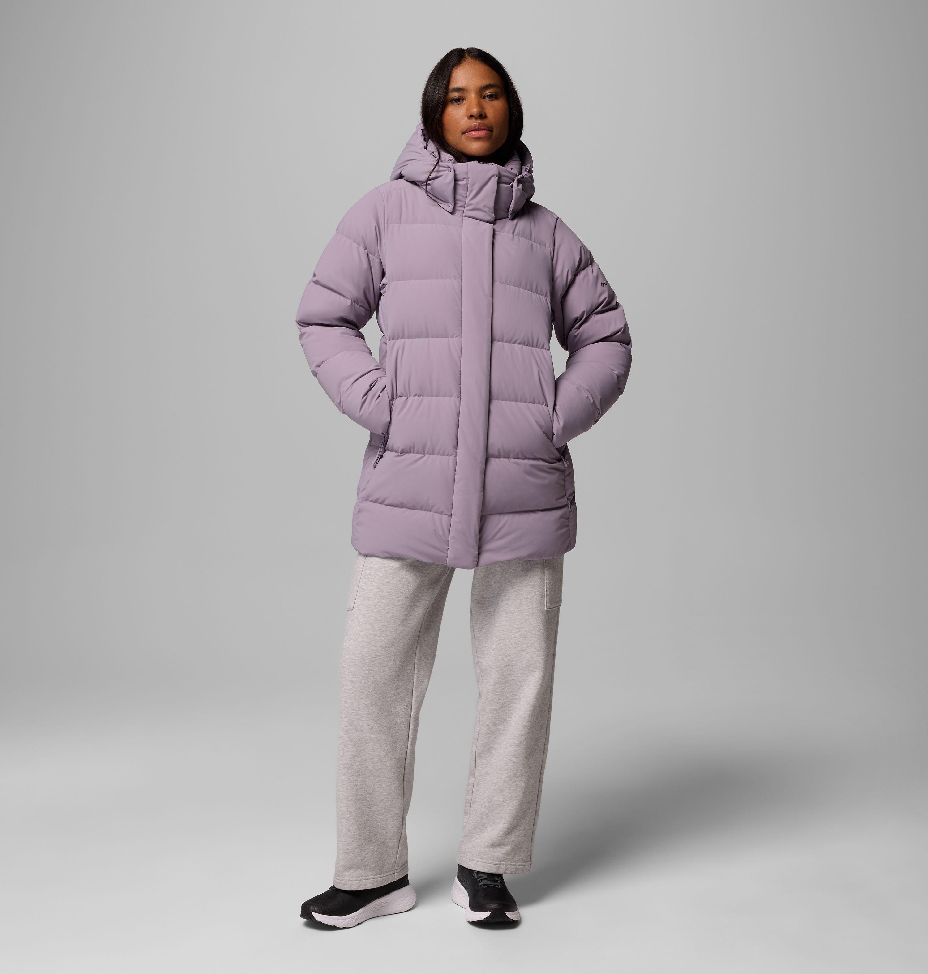 Women's Amaze Puff Mid Hooded Jacket | Columbia