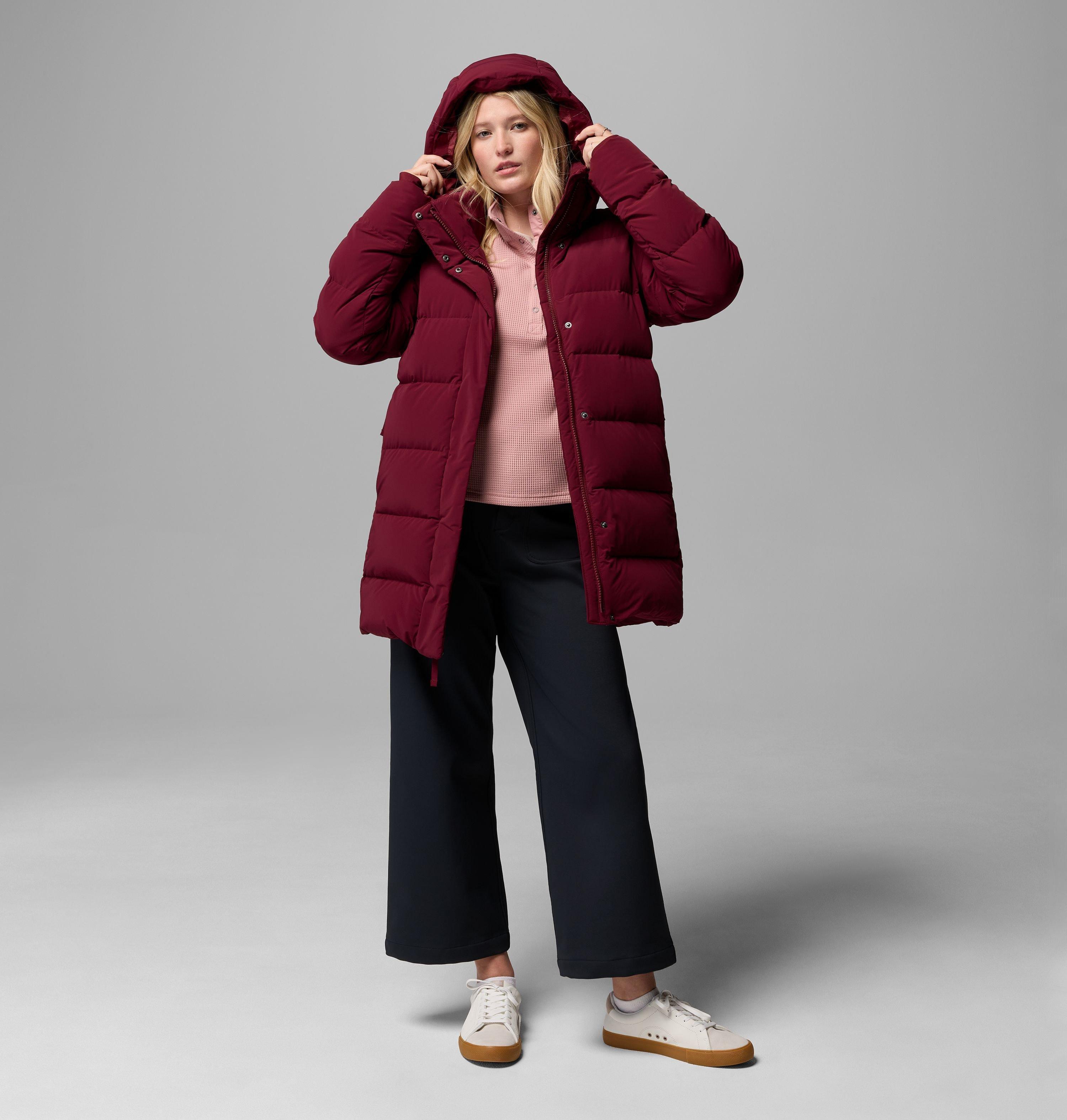 Women's Amaze Puff Mid Hooded Jacket | Columbia