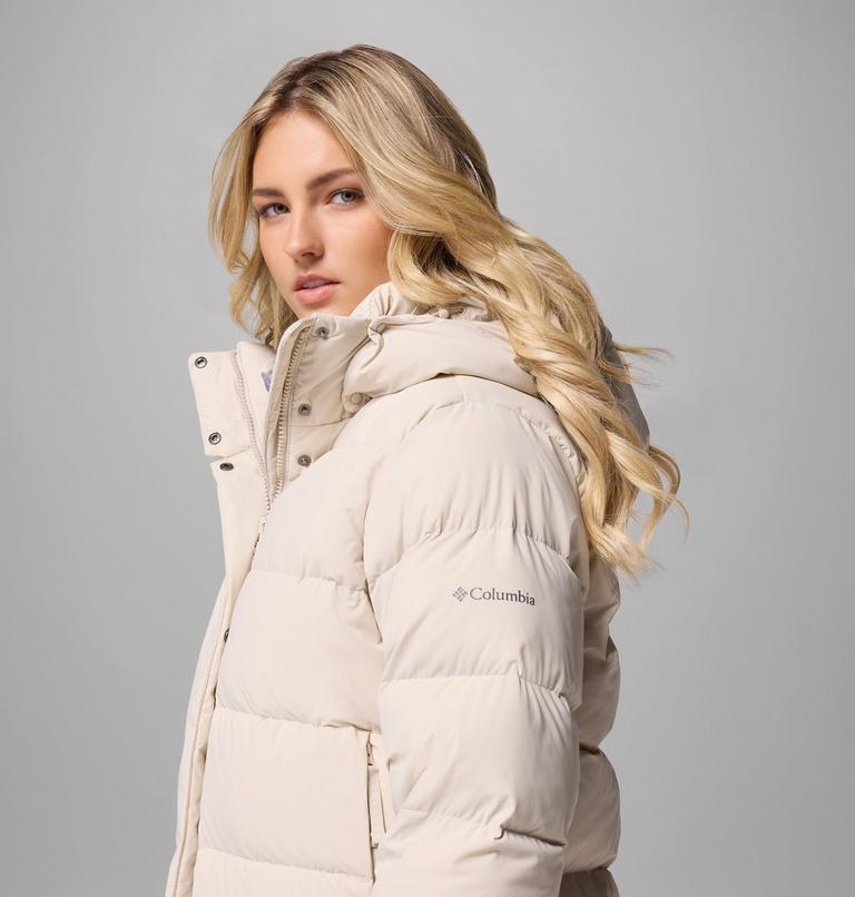 Women's Amaze Puff Mid Hooded Down Puffer, Color: Dark Stone, image 13