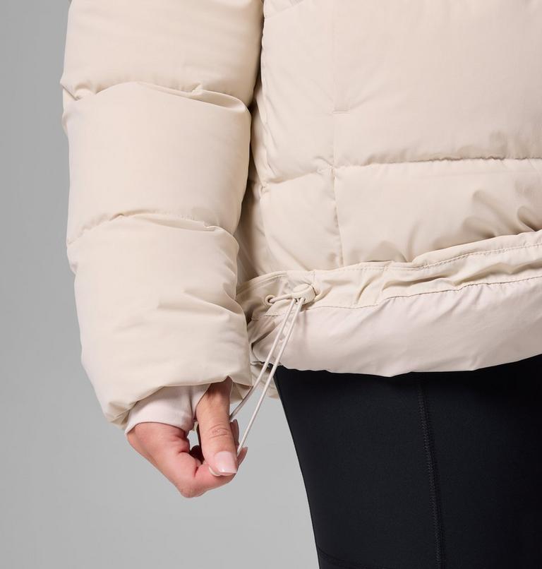 Women's Amaze Puff Mid Hooded Down Puffer, Color: Dark Stone, image 11