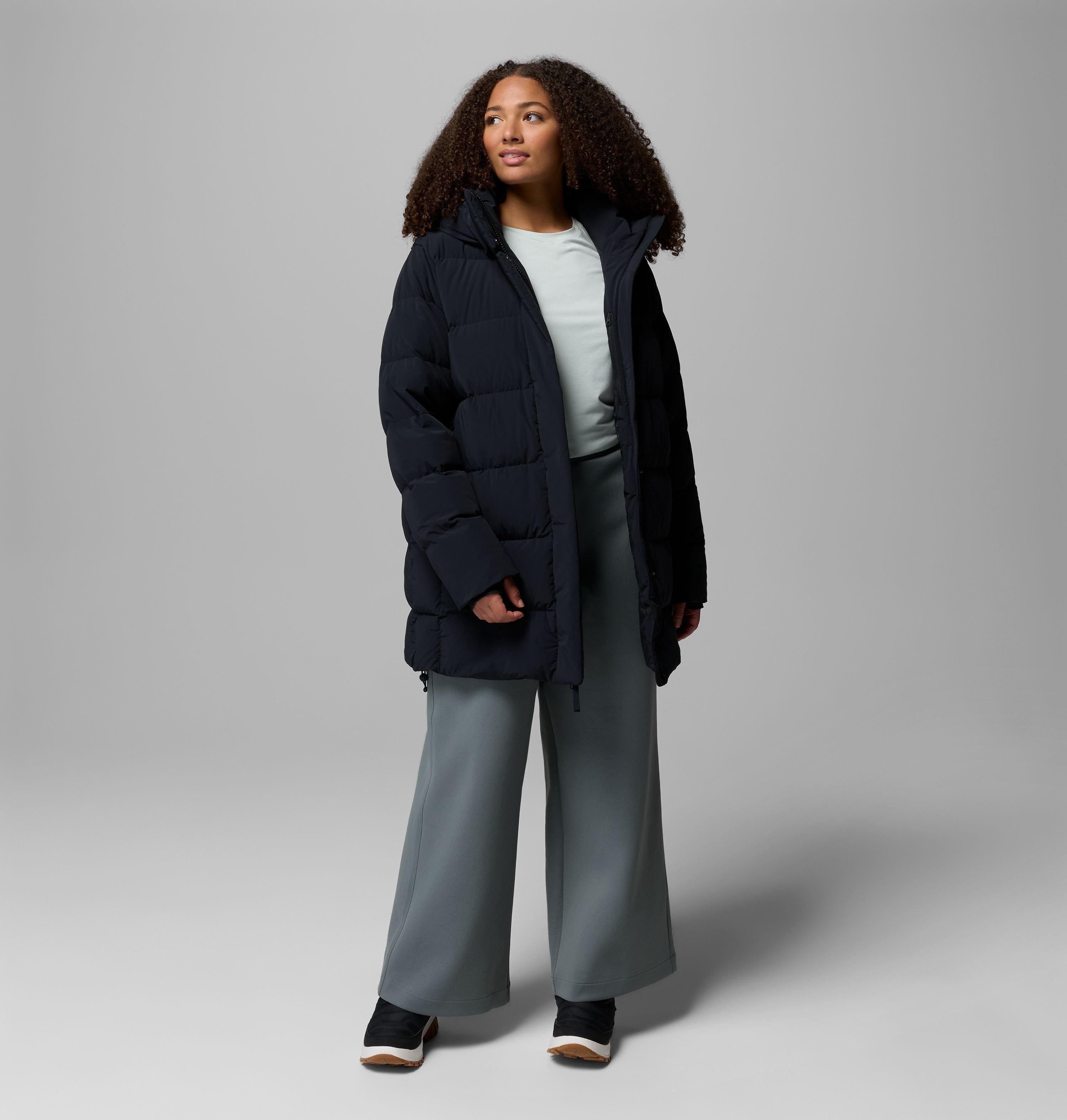 Women's Amaze Puff Mid Hooded Jacket - Plus Size | 010 | 3X 5