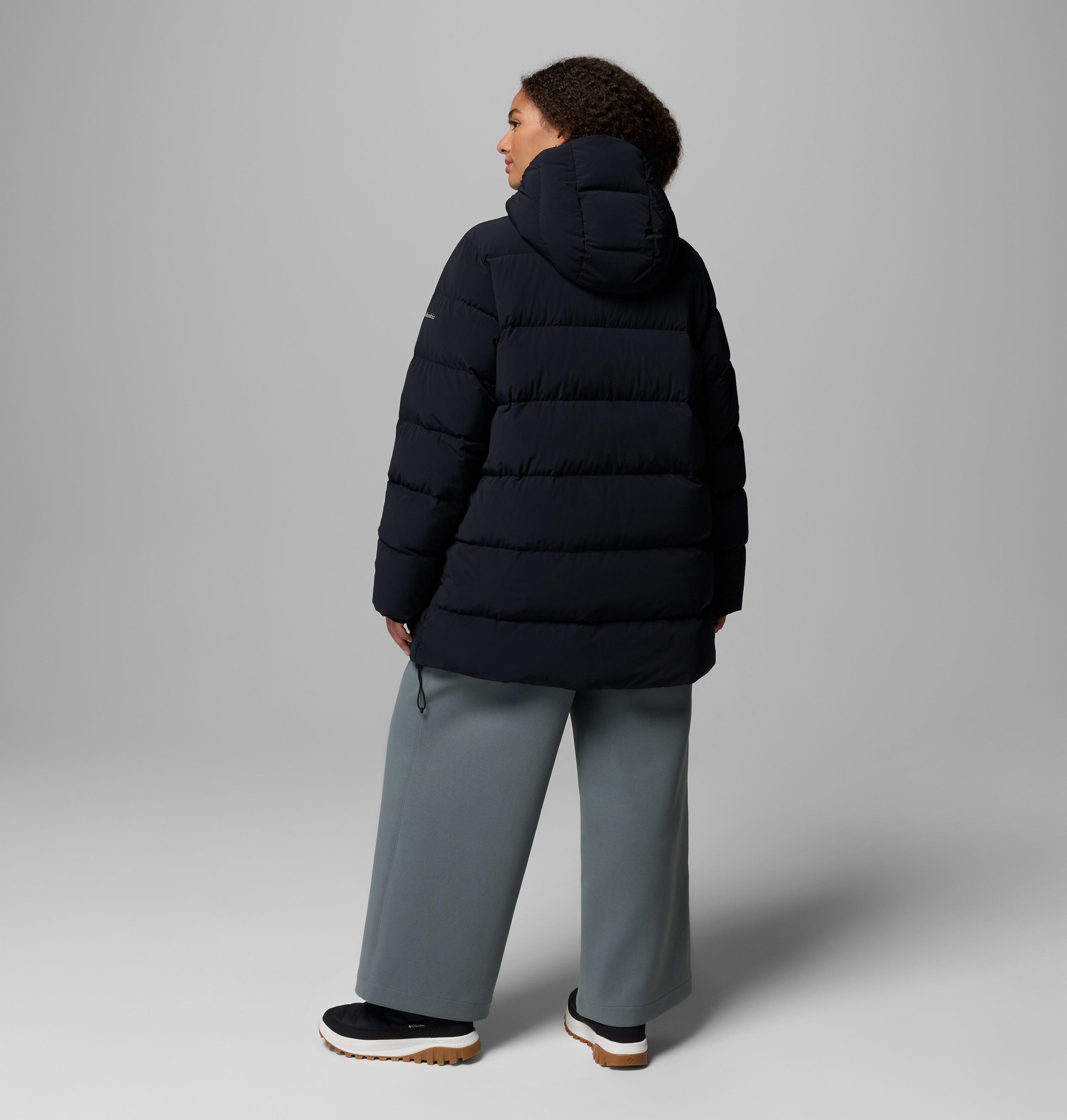 Women's Amaze Puff Mid Hooded Jacket - Plus Size | 010 | 3X 3