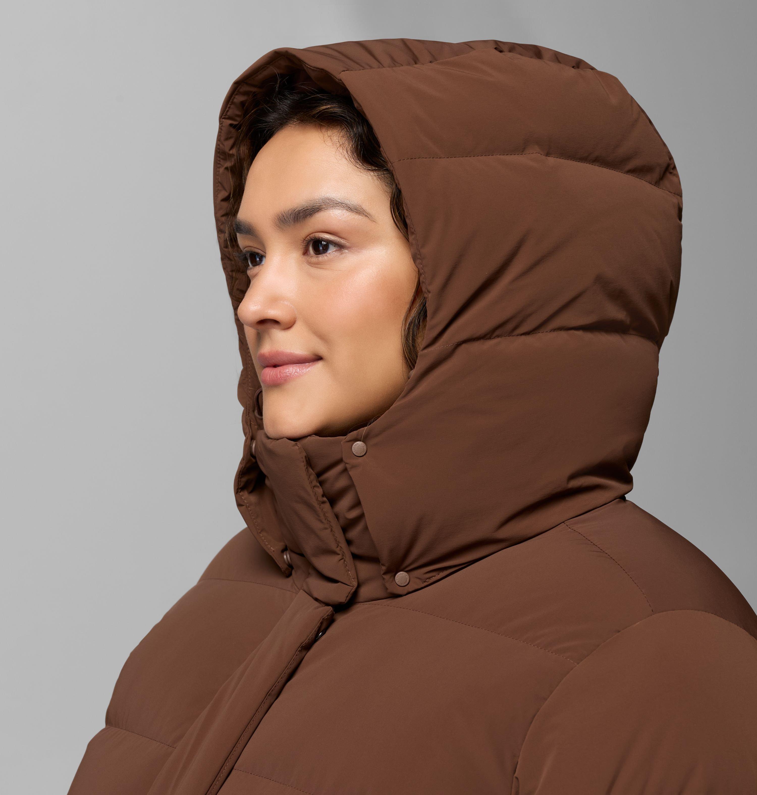 Women's Amaze Puff™ Mid Hooded Jacket - Plus Size | 256 | 1X 10