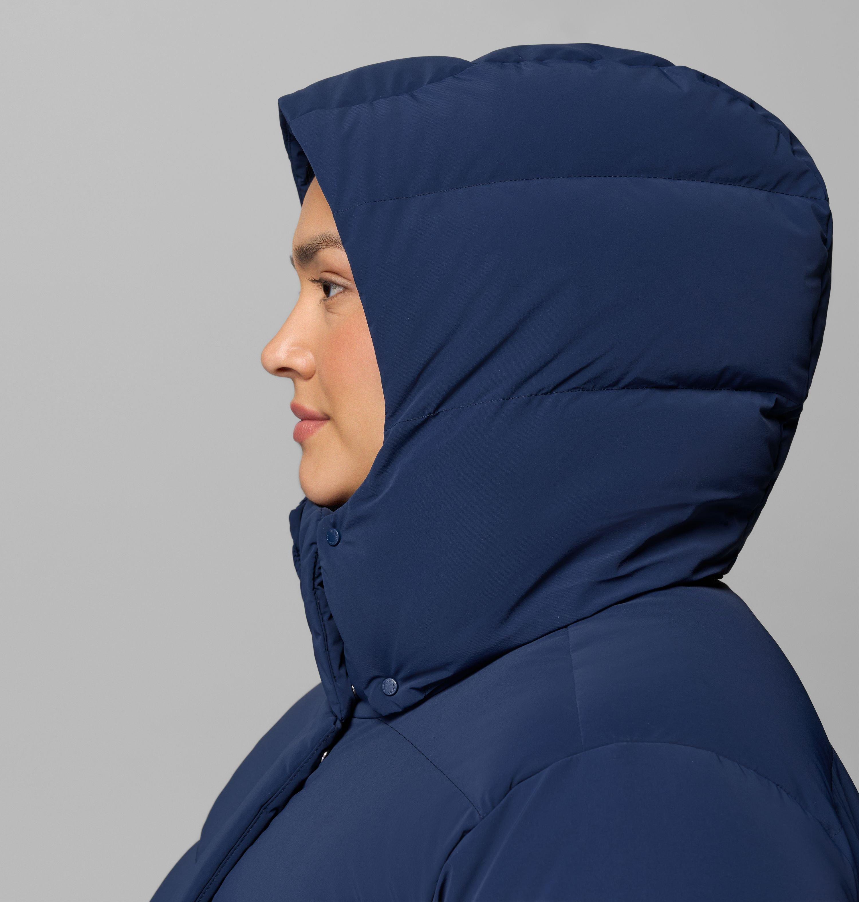 Women's Amaze Puff Mid Hooded Jacket - Plus Size 10