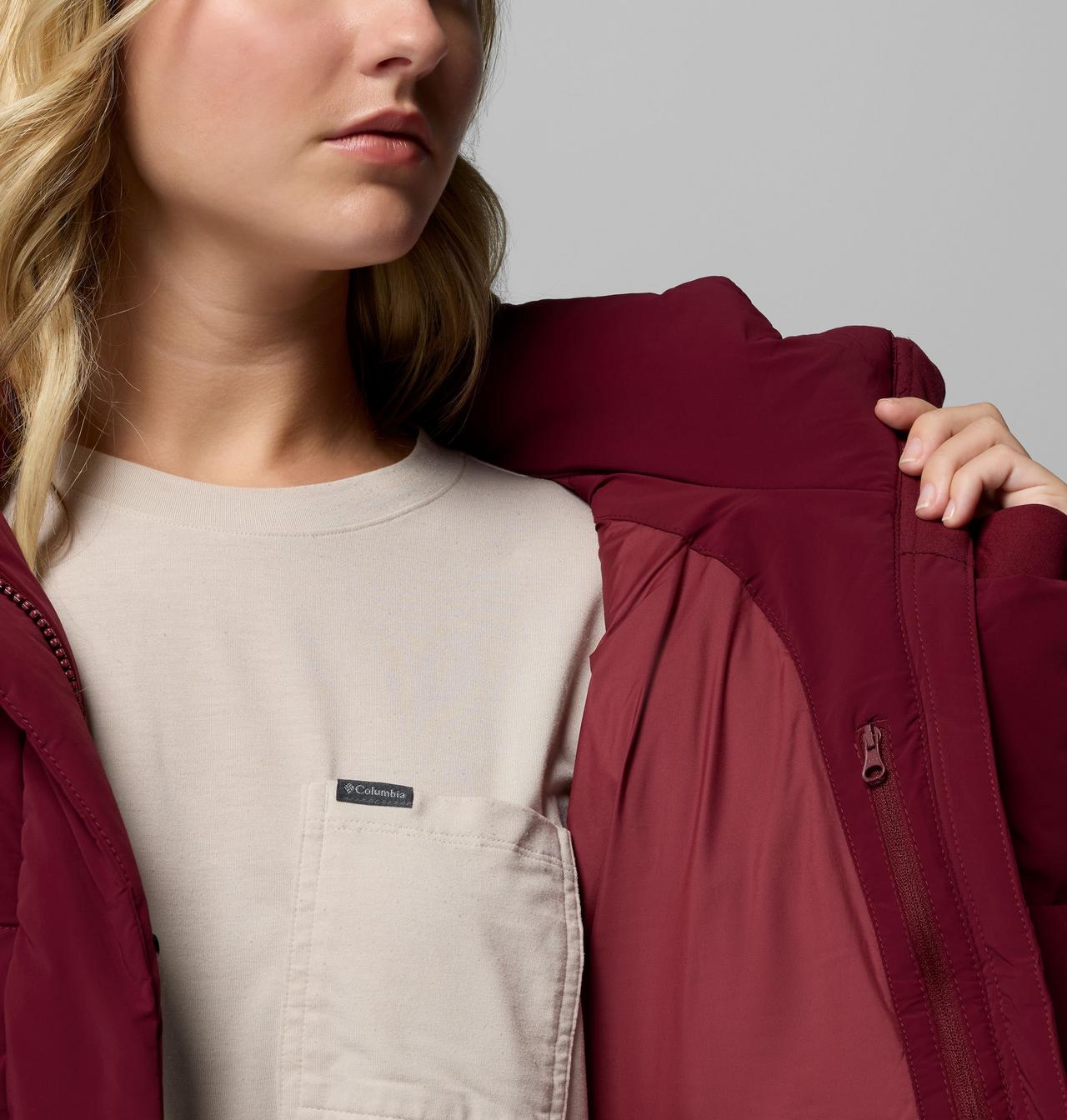 Women's Amaze Puff™ Hooded Jacket | 624 | M 8