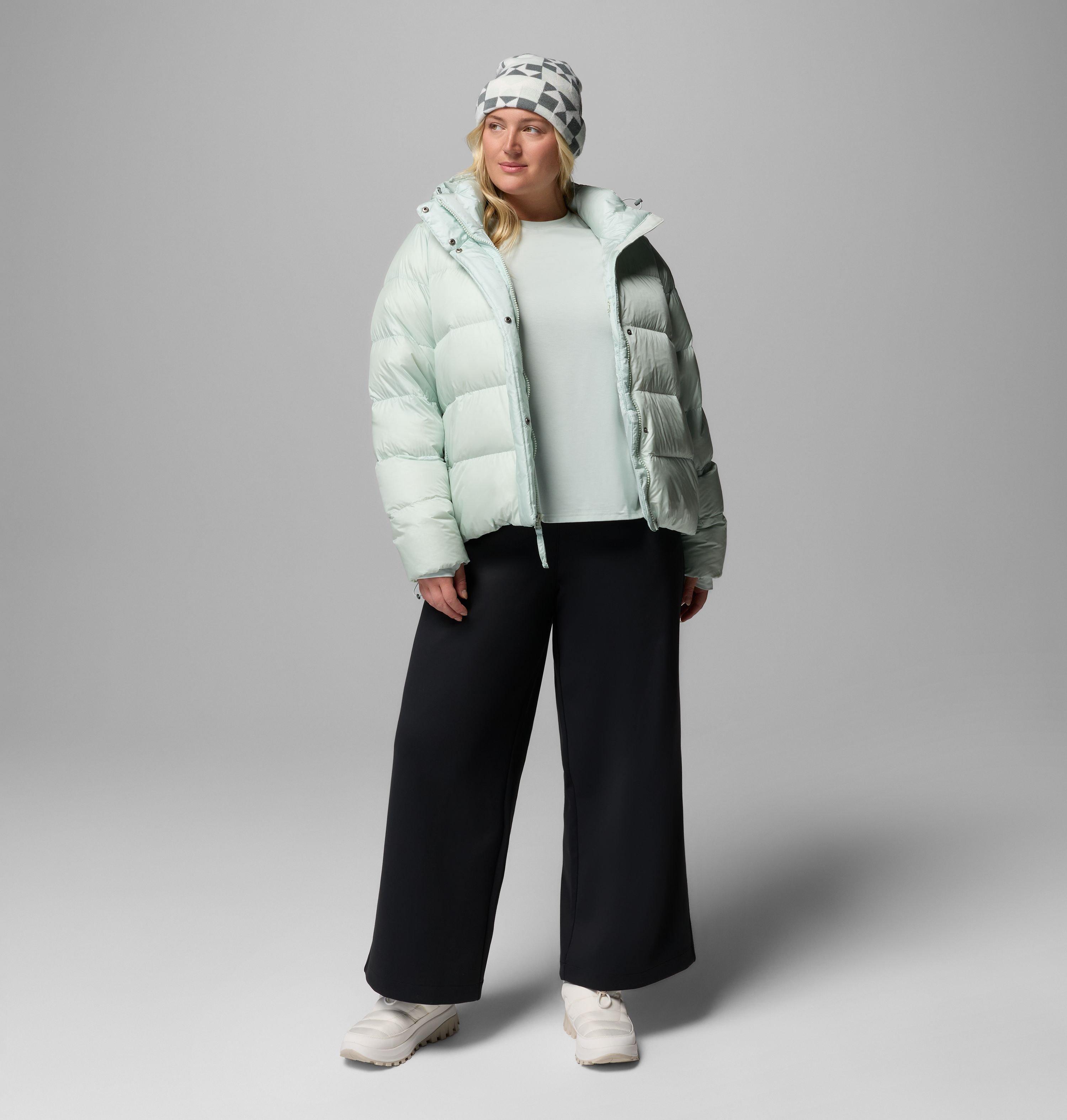 Manteau à capuchon Amaze Puff pour femme – Grandes tailles | 309 | 1X 2