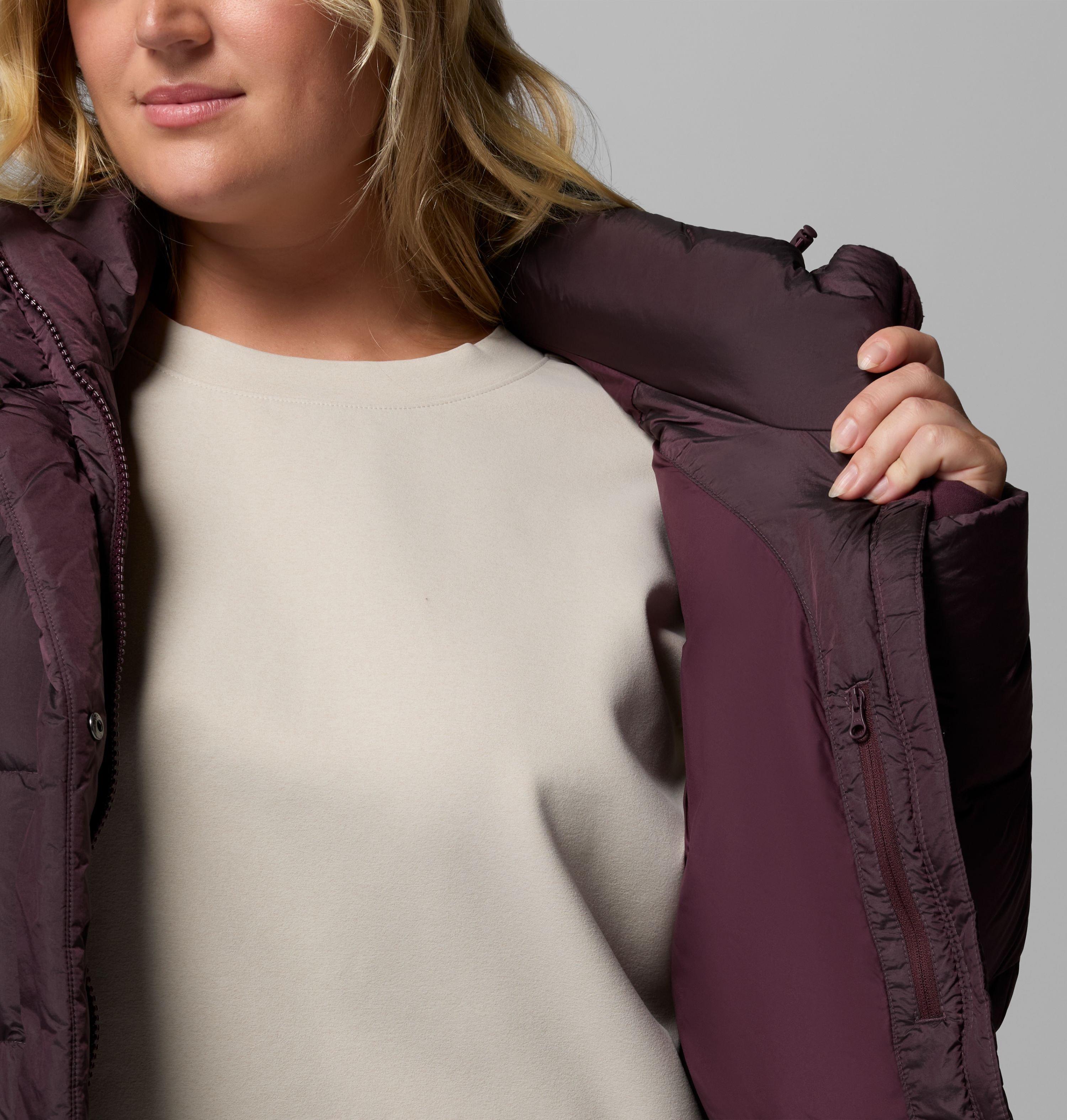 Women's Amaze Puff Hooded Jacket - Plus Size | 607 | 1X 7