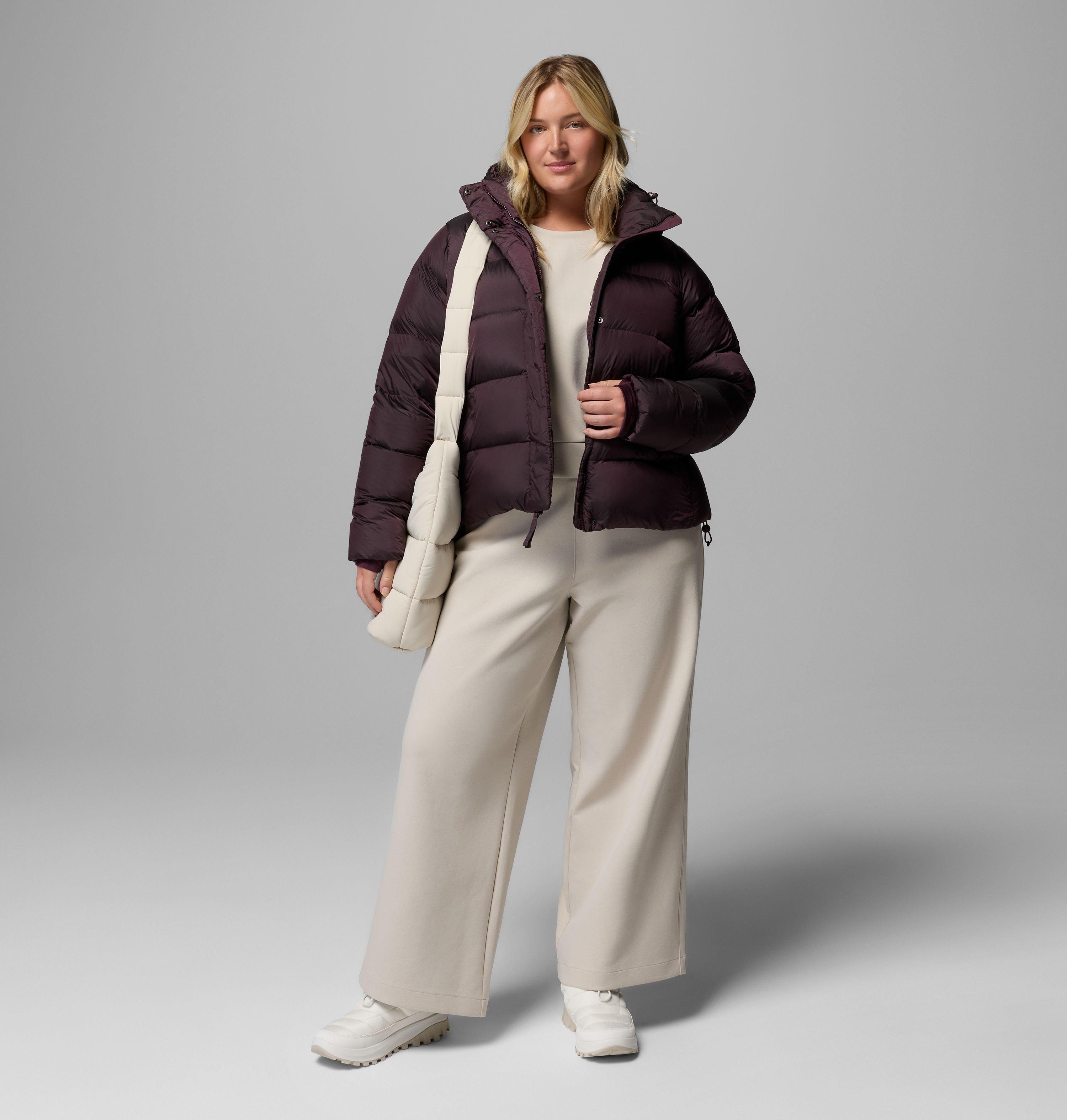 Women's Amaze Puff Hooded Jacket - Plus Size | 607 | 1X 2