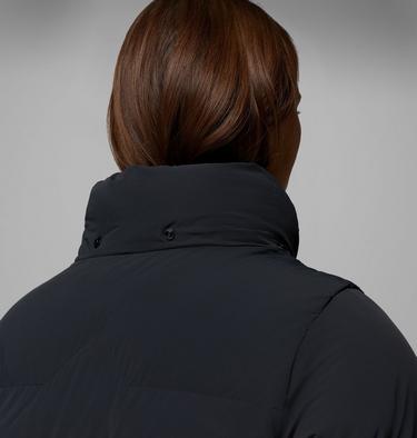 Women's Amaze Puff Hooded Down Puffer, Color: Black, image 2