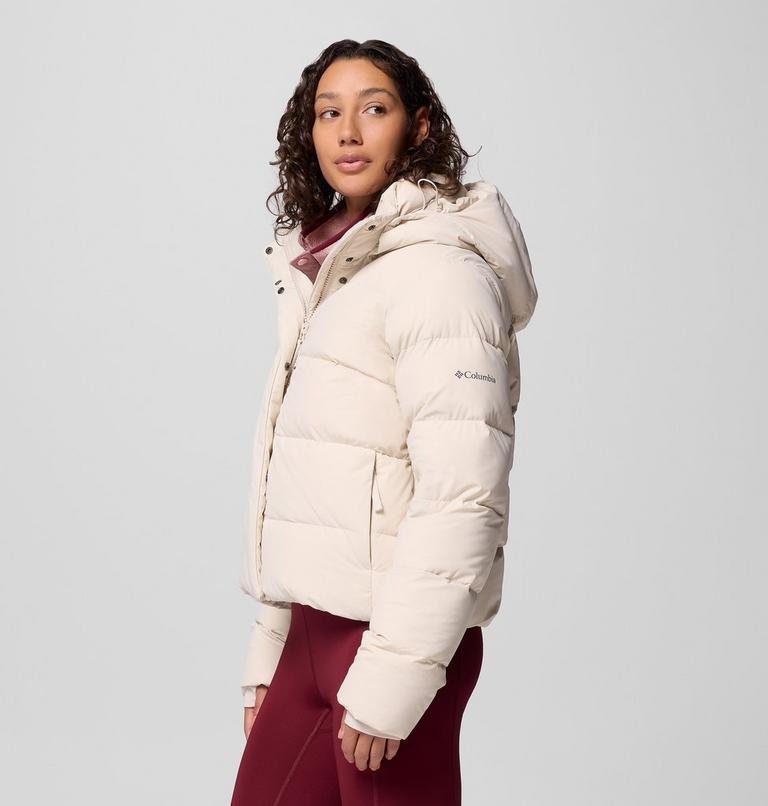Women's Amaze Puff Hooded Down Puffer, Color: Dark Stone, image 3