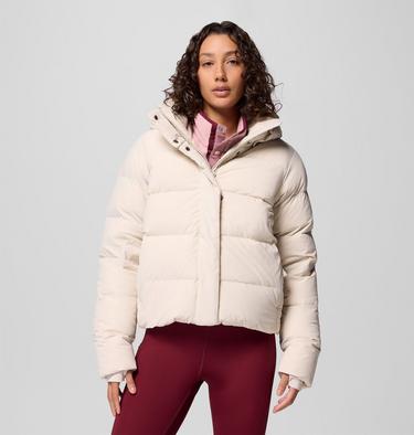 Women's Amaze Puff Hooded Down Puffer, Color: Dark Stone, image 1