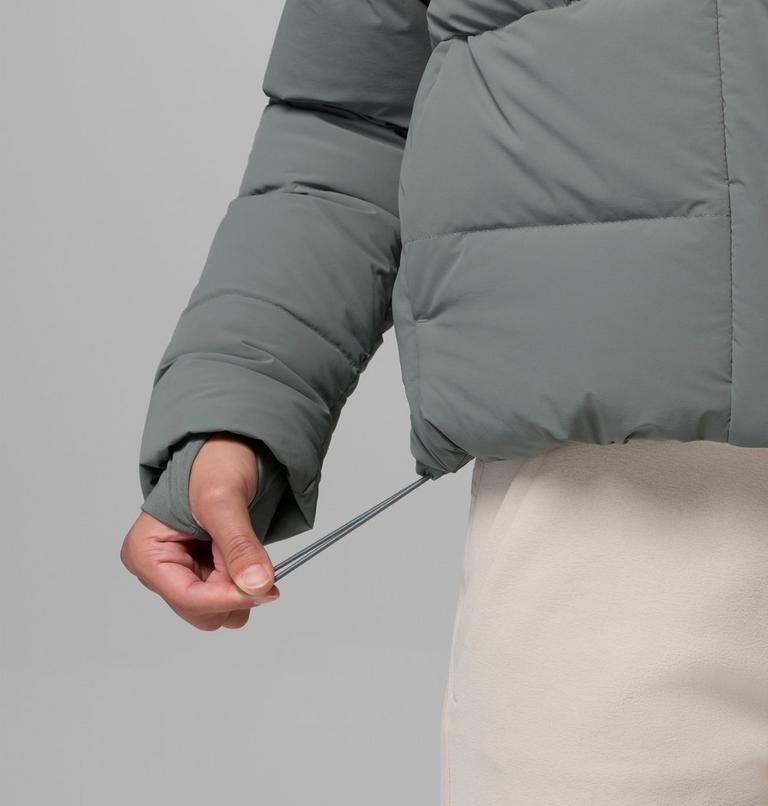 Women's Amaze Puff Hooded Down Puffer, Color: Sedona Sage, image 12