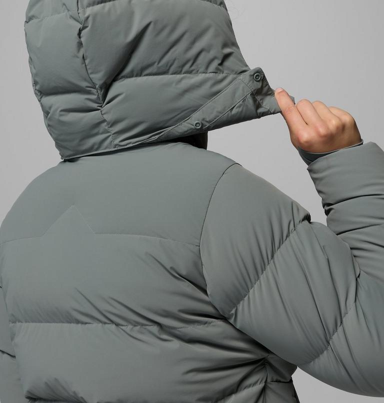Women's Amaze Puff Hooded Down Puffer, Color: Sedona Sage, image 10