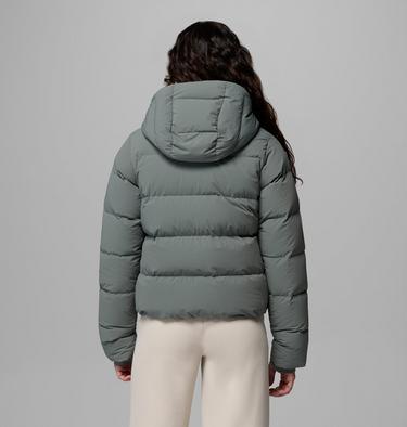 Women's Amaze Puff Hooded Down Puffer, Color: Sedona Sage, image 15