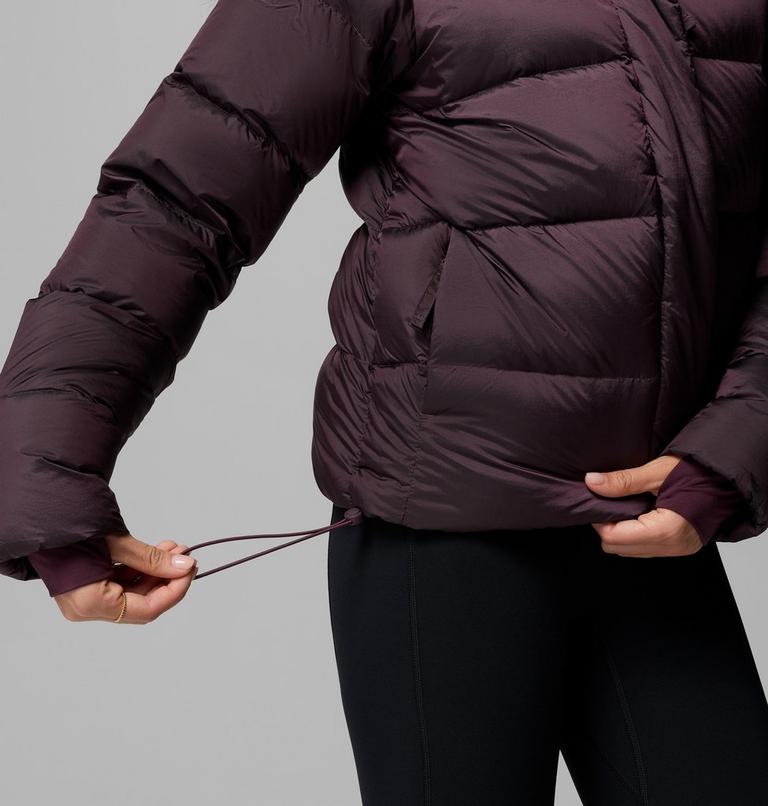 Women's Amaze Puff Hooded Down Puffer, Color: Moonvista High Shine, image 12