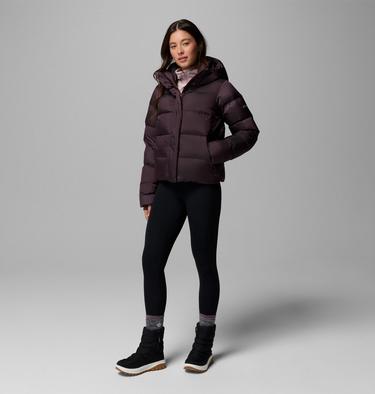 Women's Amaze Puff Hooded Down Puffer, Color: Moonvista High Shine, image 14