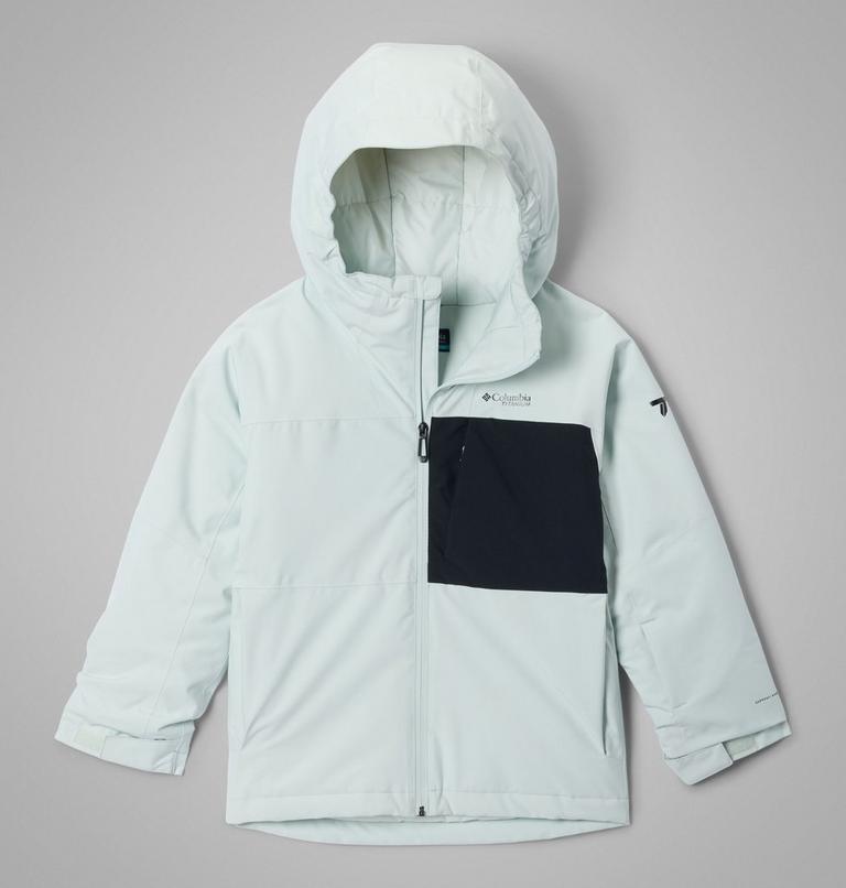 Youth Unisex Holcomb Grove Waterproof Ski Jacket, Color: Tea Light, Black, image 1